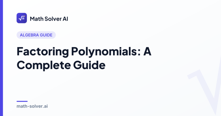 Step-by-step factoring of polynomials shown on a chalkboard, including GCF, trinomial, difference of squares, and grouping methods